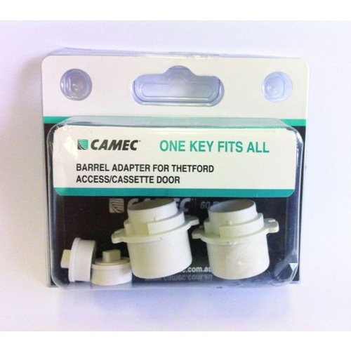 Camec One Key Fits All Barrel Adaptor (White)