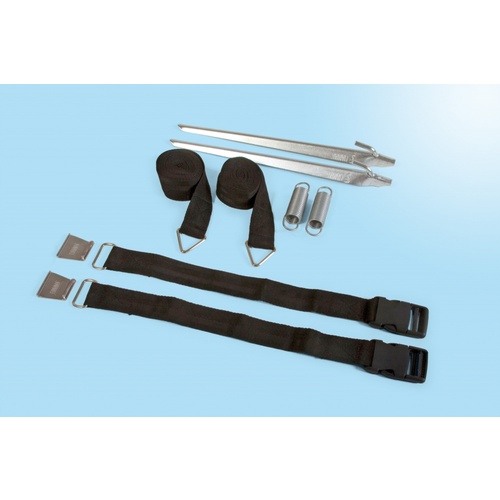 Fiamma Awning Tie Down S Kit (Black)