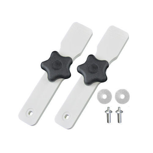 Carefree Canopy Clamps - suits Carefree Universal Hardware (White)