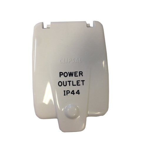 Clipsal Power Outlet Flap Only (Old Style)