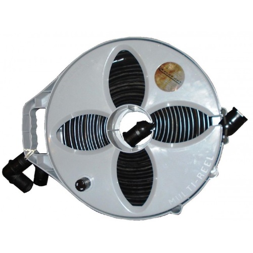32mm Flat Waste Hose on Reel - 9m