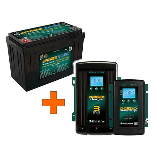 125Ah + 40A DC + 20A AC