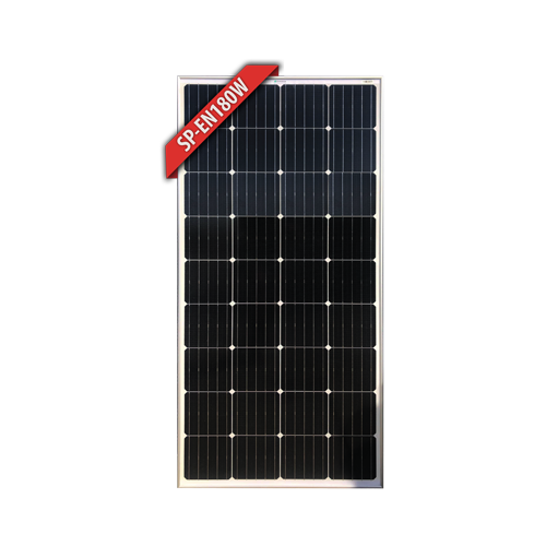 Enerdrive Fixed Mono Solar Panel - 180W (Silver)