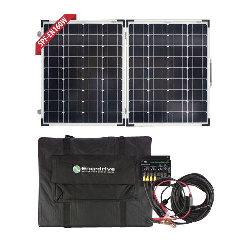 Enerdrive Folding Solar Panel Kit - 160W