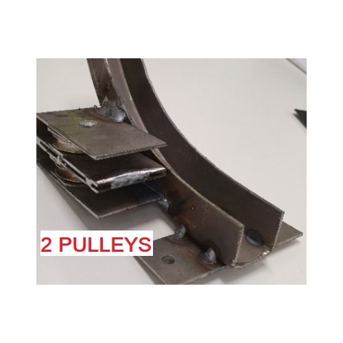 Bracket - Corner with A-155 Pulley