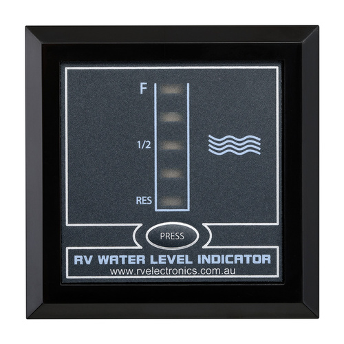 RV Electronics LED Single Tank Water Indicator (Black)
